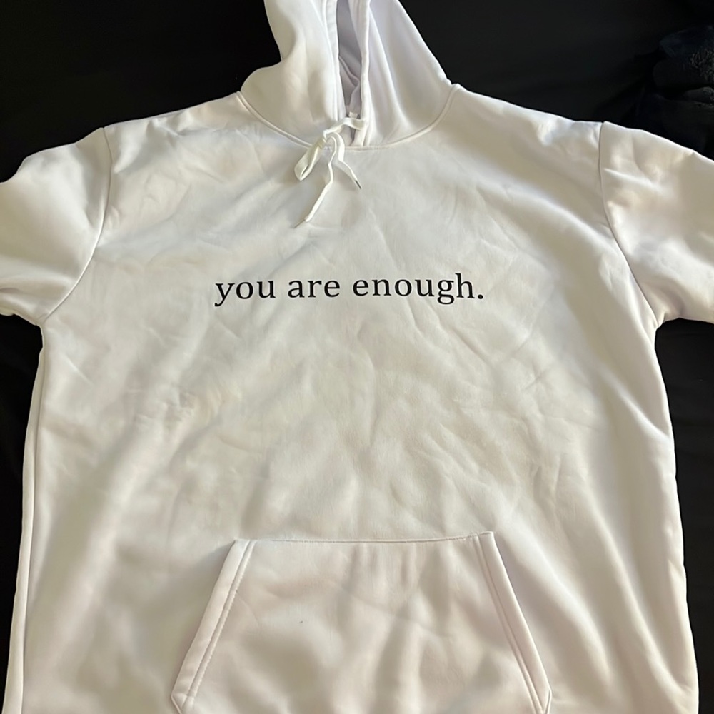 DearpersonCO white hoodie XXXL